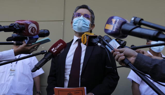 José Domingo Pérez espera que pronto sea la audiencia para ver la acusación contra Keiko Fujimori. Foto: Jorge Cerdan/La República