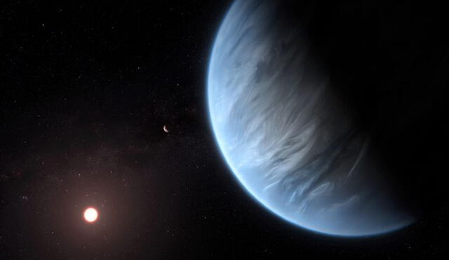 Una supertierra es un planeta fuera del sistema solar de una masa entre una y diez veces comparada a la Tierra. Foto: AFP