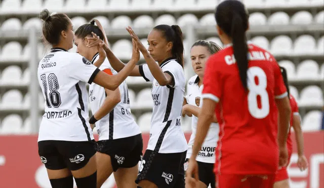 Corinthians quedó como líder del Grupo A de la Copa Libertadores Femenina 2020. Foto: Corinthians/Twitter