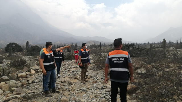 Personal de Defensa Civil monitoreará las quebradas de San Carlos, El León y San Ildefonso. Foto: MPT