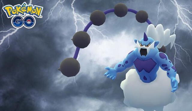 Thundurus tiene como movimientos principales Puño trueno y Trueno. Foto: Niantic