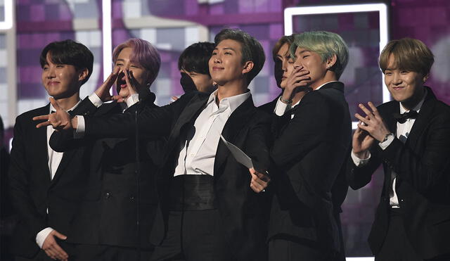 BTS ha conquistado los Grammy desde el 2019. Foto: AFP