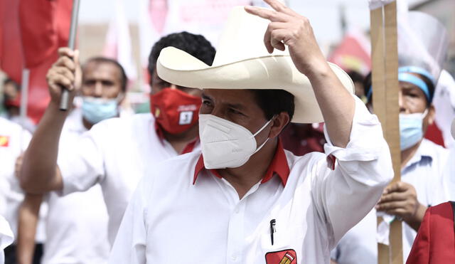 Pedro Castillo es el candidato presidencial de Perú Libre. Foto: John Reyes/La República