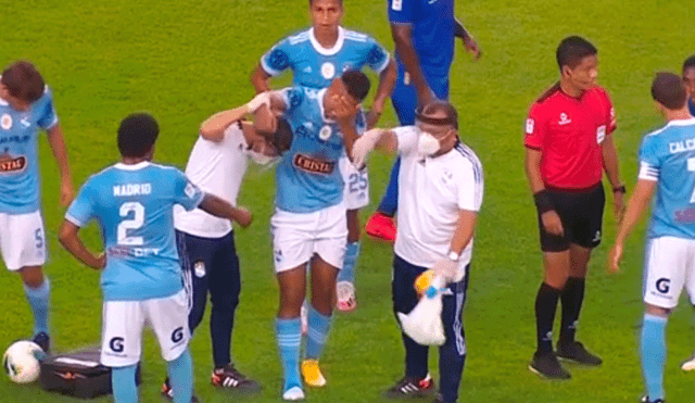 Gianfranco Chávez logró el título nacional de 2020 con Sporting Cristal. Foto: captura de Gol Perú