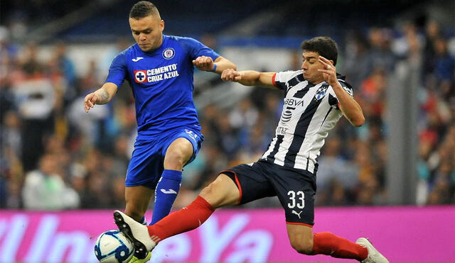 Cruz Azul y Monterrey juegan este sábado por la fecha 11 del Torneo Guardianes 2021 de Liga MX. Foto: AFP