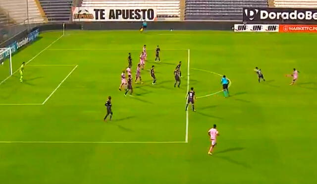 Sport Boys encontró su segundo tanto ante César Vallejo por medio de Diego Ramírez. Foto: captura Gol Perú