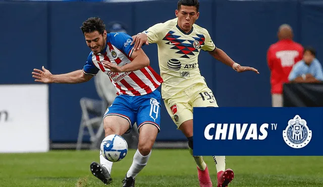 Chivas enfrenta a América en el Estadio Akron: Foto: AFP