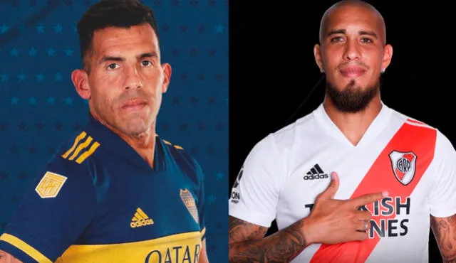 Boca Juniors y River Plate se vuelven a enfrentar por segunda vez en este 2021. Foto: Twitter/Boca Juniors/River Plate