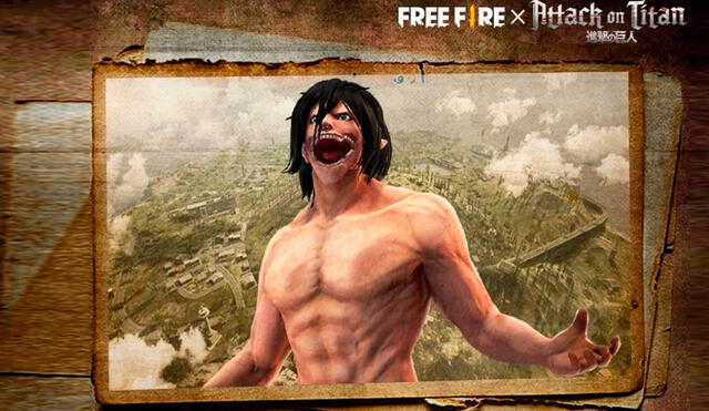 FREE FIRE x ATTACK ON TITAN ( Shingeki no Kyojin ) SKINS TITAN