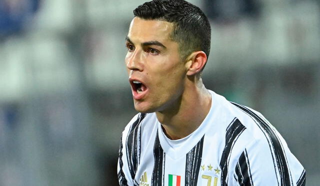 Cristiano Ronaldo contribuyó con un triplete en la victoria de la Juventus frente al Cagliari por la Serie A 2020-21. Foto: AFP