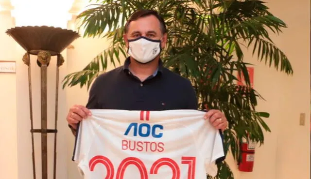Carlos Bustos firmó por toda una temporada con Alianza Lima. Foto: Prensa Alianza Lima