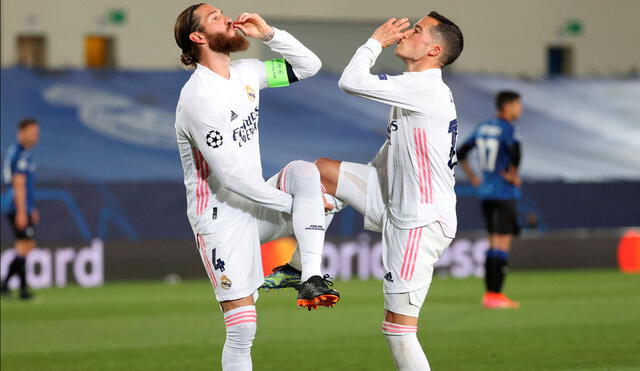 Real Madrid venció 3-1 a Atalanta por la vuelta de los octavos de final de la Champions League. Foto: EFE