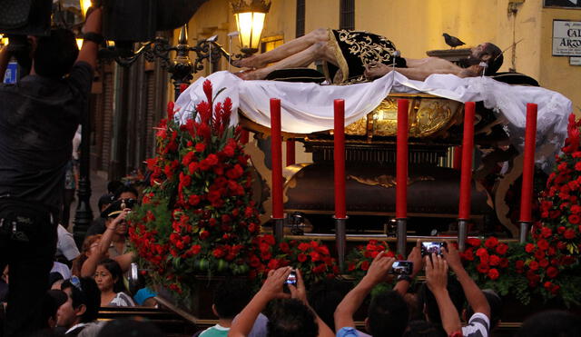 Las procesiones eran una de las actividades tradicionales de Semana Santa. Foto: La República