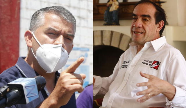 Guzmán y Lescano buscan quedarse con el sillón presidencial este 2021. Foto: La República
