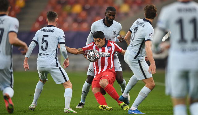 Chelsea y Atlético de Madrid juegan este miércoles por la vuelta de los octavos de final de la Champions League. Foto: AFP