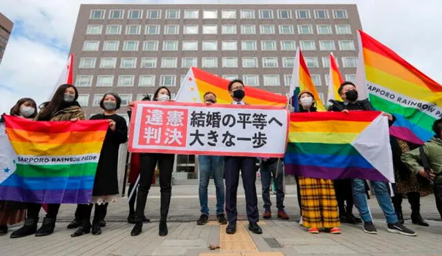 El Gobierno nipón se resiste a legalizar el matrimonio homosexual amparándose en el artículo 24 de la Constitución. Foto: AFP