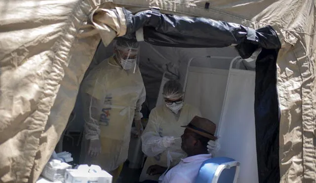 Brasil es el segundo país del mundo con más víctimas mortales de la pandemia después de Estados Unidos. Foto: AFP