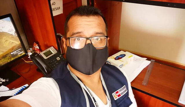 Luis Ramos fue uno de los médicos que atendió a primer paciente identificado con COVID-19. Foto: Instagram