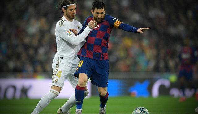 Real Madrid y Barcelona se enfrentaron por última vez en octubre del 2020. Foto: AFP