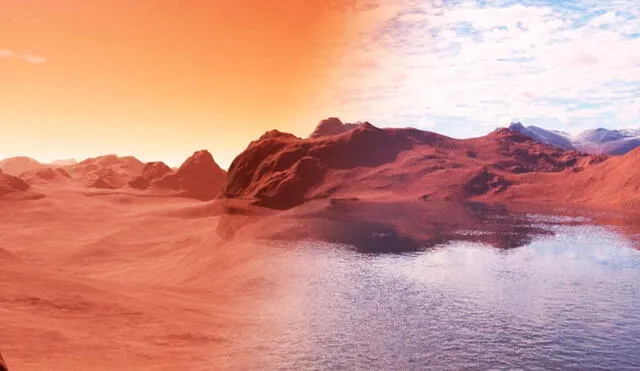 Marte sería el nuevo asentamiento de la humanidad, pero para ello los científicos analizan posibles ventajas y desventajas. Foto: BBC / difusión