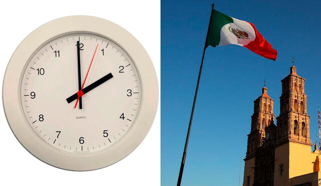 Algunas localidades de México ya tuvieron su cambio de hora. Foto: composición EFE