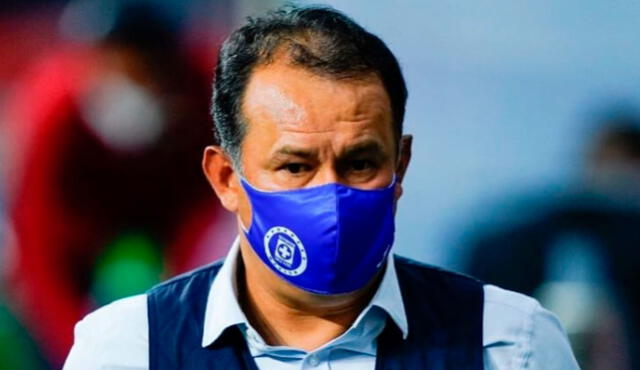 Juan Reynoso es líder de la Liga MX con el Cruz Azul tras nueve victorias seguidas. Foto: difusión