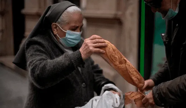La monja gallega lleva una década y media dando esperanza a los más pobres. Foto: EFE