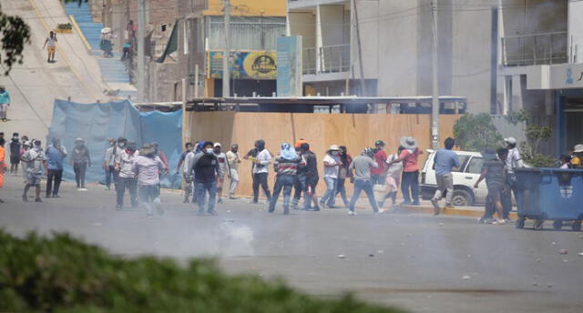 El último viernes, este distrito fue el epicentro de enfrentamientos entre la Policía y los manifestantes. Foto: Rodrigo Talavera / La República.