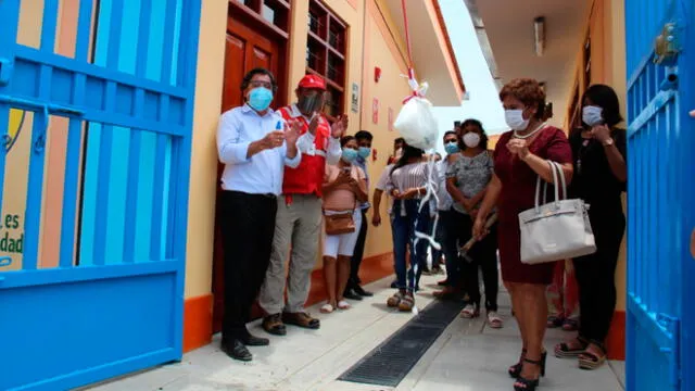 Representantes de la ARCC y del distrito de Guadalupe inauguraron dos planteles. Foto: ARCC