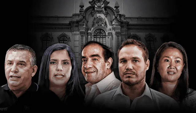 El debate presidencial de este domingo contará con la presencia de cinco candidatos. Foto: composición Gerson Cardoso/La República