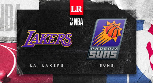 Lakers y Suns se miden esta noche en la NBA. Foto: composición de Fabrizio Oviedo/La República