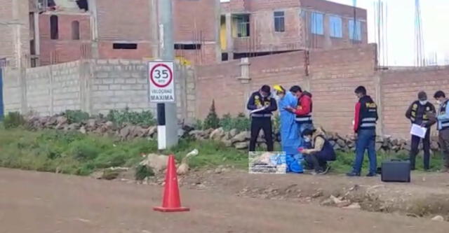 Joven trabajador estaba a poca distancia de su vivienda. Foto: PNP