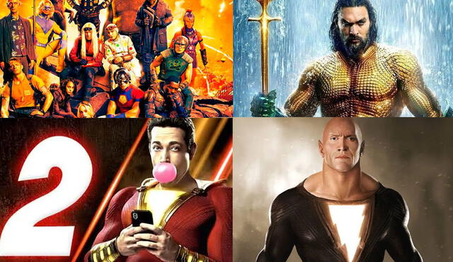 Las películas de DC Films que llegarán en los próximos meses. Foto: composición/Warner Bros