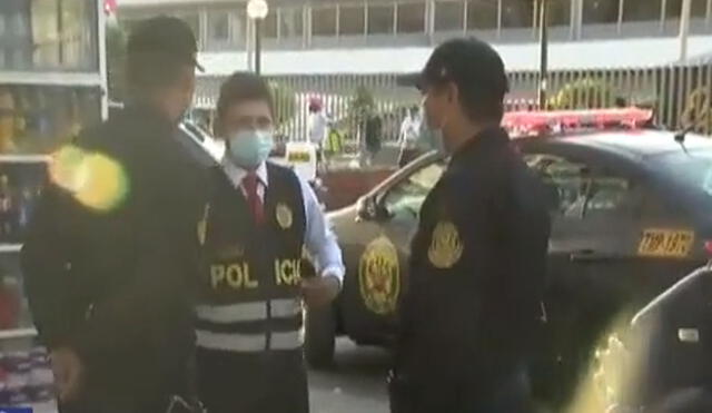 Policía busca a los responsables del crimen suscitado en Breña. Foto: captura de Canal N