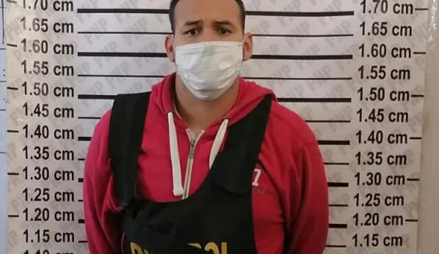 Isaac Quiroz fue capturado en flagrancia por agentes del Depincri. Foto: PNP