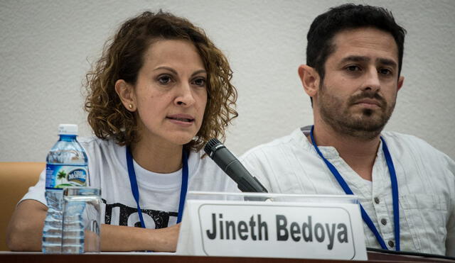 La periodista colombiana trabajaba para el diario El Espectador, cuando un grupo de paramilitares la secuestró frente a la cárcel La Modelo de Bogotá. Foto: AFP