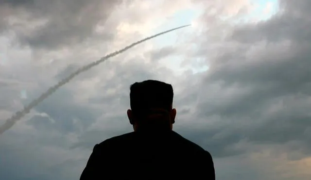 La inteligencia estadounidense lleva semanas sospechando que Corea del Norte preparaba un lanzamiento de misiles. Foto: EFE