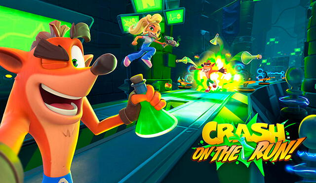 Crash Bandicoot On the Run! tendrá modo cooperativo, escenarios y jugabilidad similar a las entregas de consola. Foto: King