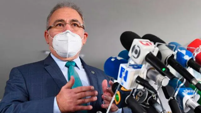 En esta foto de archivo tomada el 16 de marzo de 2021, el doctor Marcelo Queiroga, designado por el presidente brasileño Jair Bolsonaro como el nuevo ministro de Salud. Foto: AFP