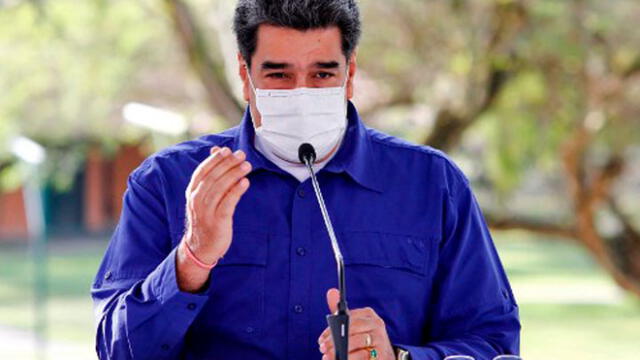 El presidente venezolano, inicialmente, aseguró que el Carvativir “neutraliza al 100%” al coronavirus, pero corrigió dos días después para decir que es únicamente “complementario”. Foto: AFP