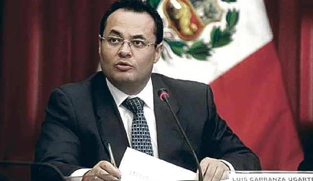 De salida. Luis Carranza fue ministro de Economía. Foto: difusión