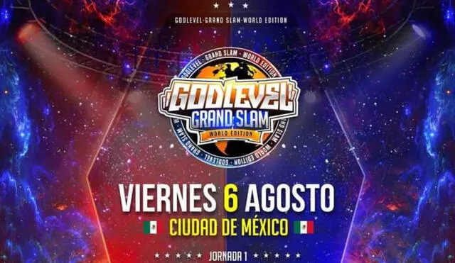 God Level, certamen que organiza este tipo de eventos, confirmó que la primera jornada de su edición Grand Slam se disputará en Ciudad de México. Foto: God Level
