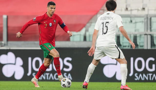 Cristiano Ronaldo jugó todo el partido, pero no pudo marcar. Foto: EFE