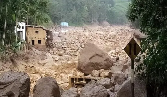 Aluvión registrado en Canchaque afectó a miles de familias. Foto: La República