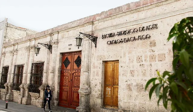 Sur. Escuela Nacional de Arte Carlos Baca Flor de Arequipa. Foto: difusión