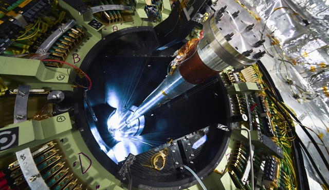 Sector del Gran Colisionador de Hadrones (LHC). Foto: CERN