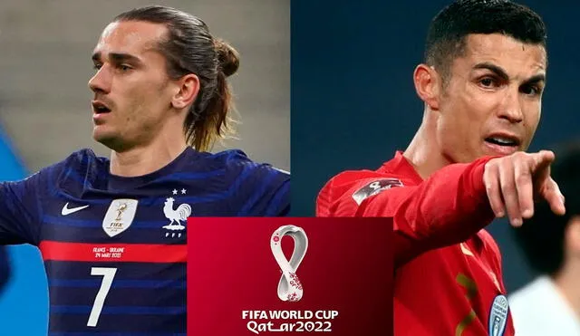 En la fecha 2 de las Eliminatorias, Francia visitará a Kazajistán y Portugal a Serbia. Foto: composición/EFE/AFP/FIFA