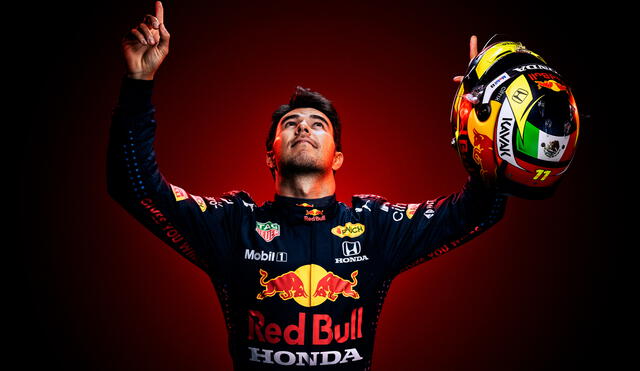 'Checo' Pérez habla sobre su debut en la Fórmula 1 con Red Bull. Foto: Twitter Red Bull