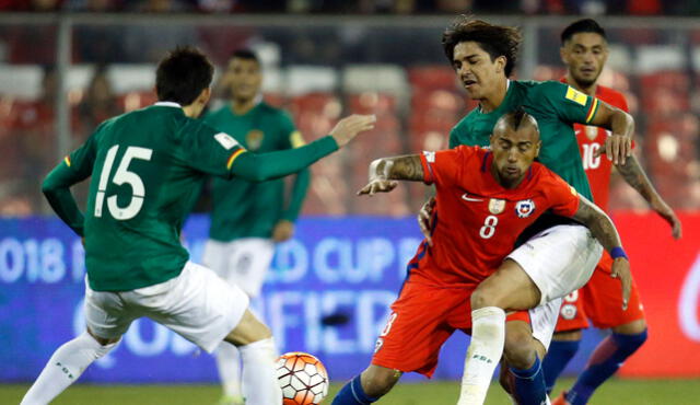 Chile y Bolivia protagonizaran un amistoso tras la suspensión de las Eliminatorias. Foto: EFE