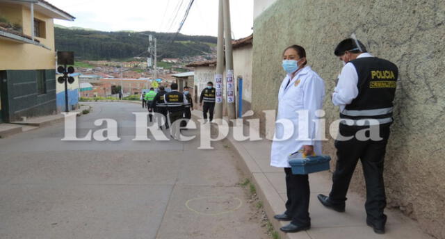 Lamentable hecho ocurrió al promediar el medio día de este viernes, en el cercado de Cusco. Foto: Luis Álvarez / La República.